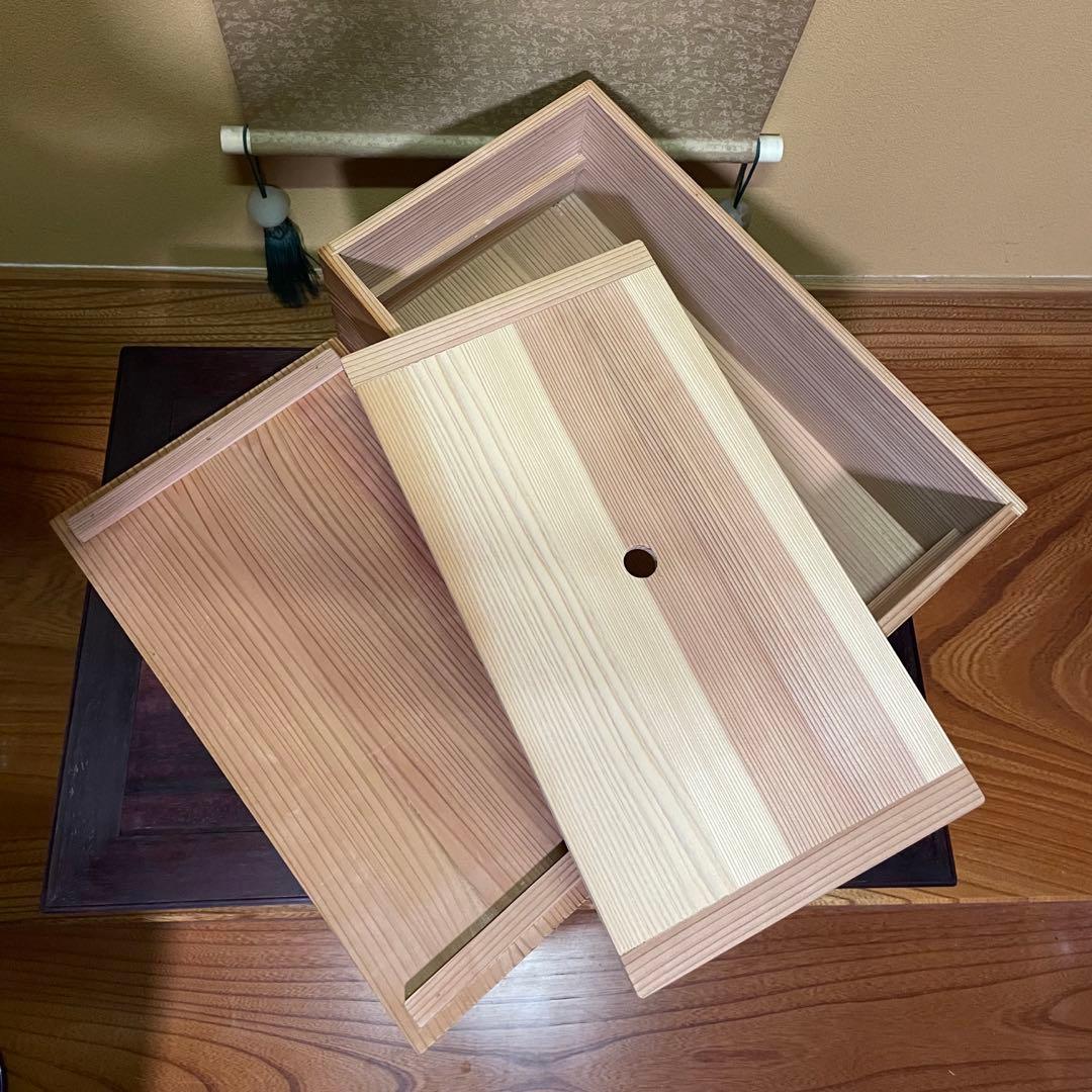 【激レア品】白木の生舟 [特大] 蕎麦保存箱 蕎麦道具 古民具 ビンテージ