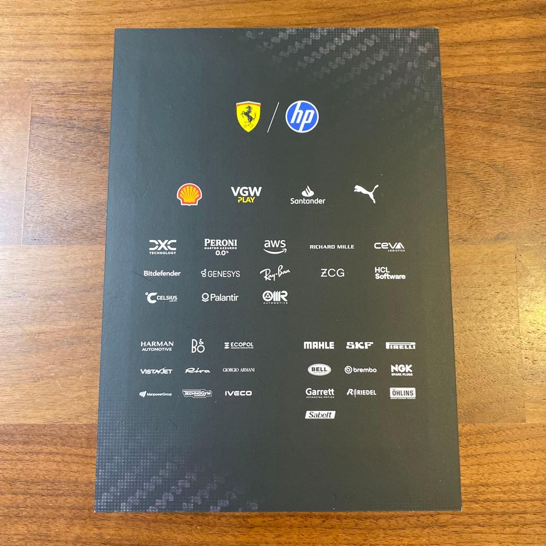 2024年イタリアGP限定 フェラーリ ドライバーズカード　ルクレール　サインツ