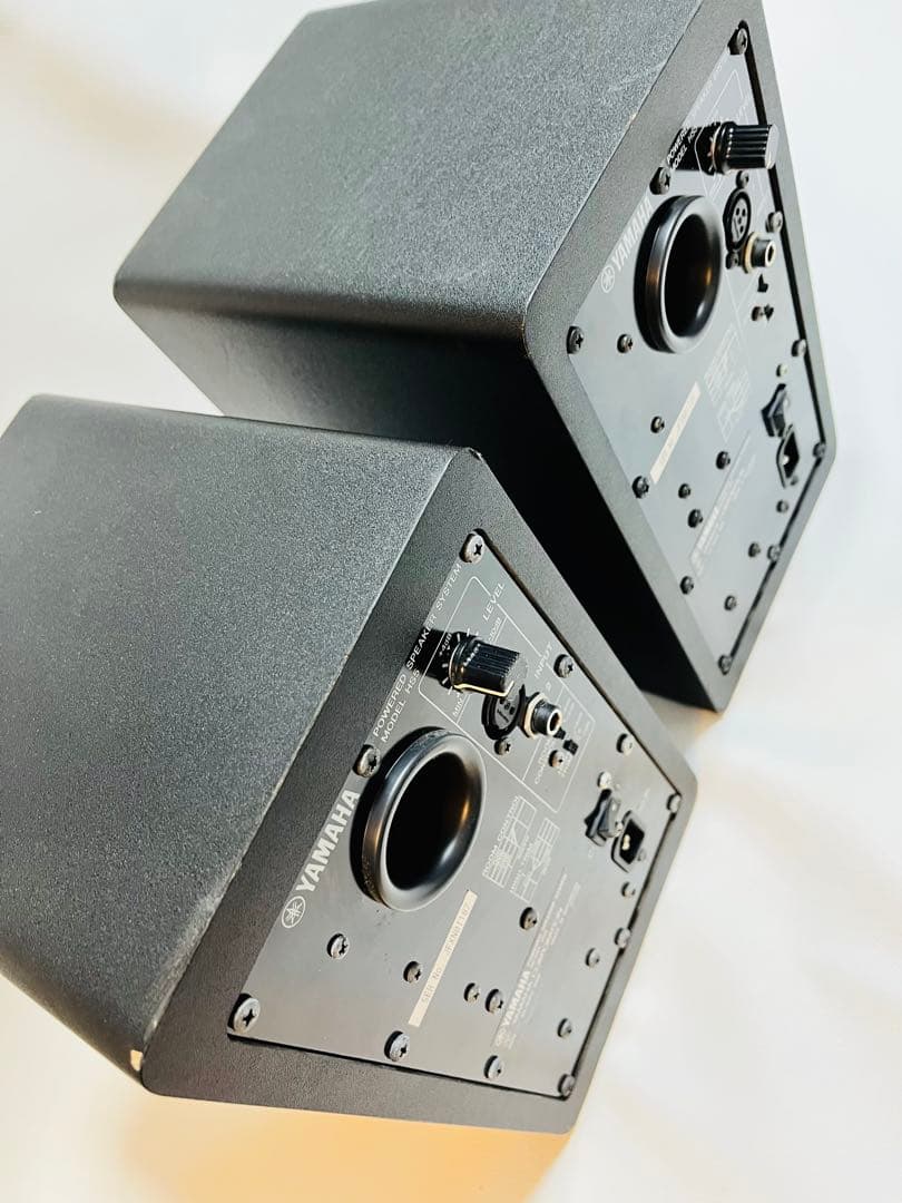 【動作品】YAMAHA パワードスタジオモニター　スピーカー　ペア