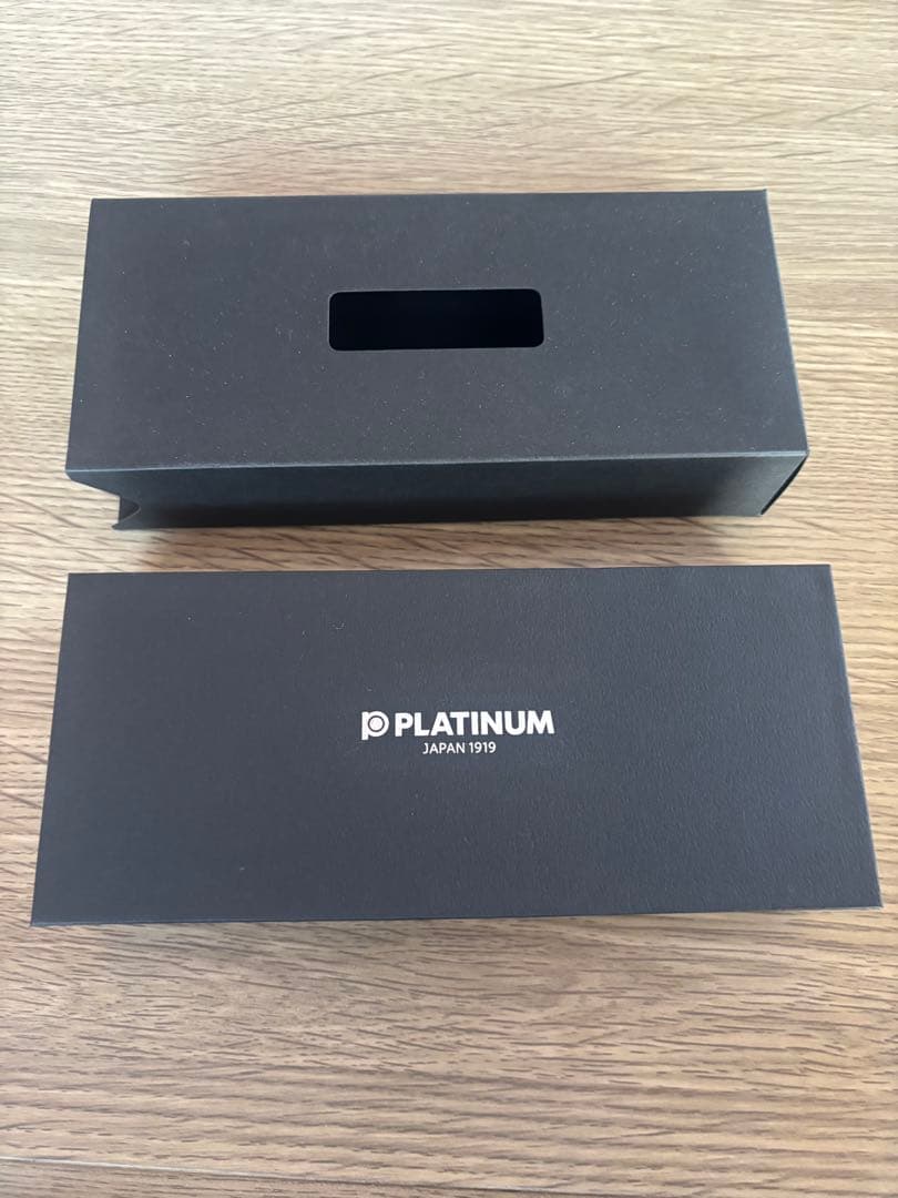 PLATINUM シャルトルブルー 万年筆 専用ケース付き