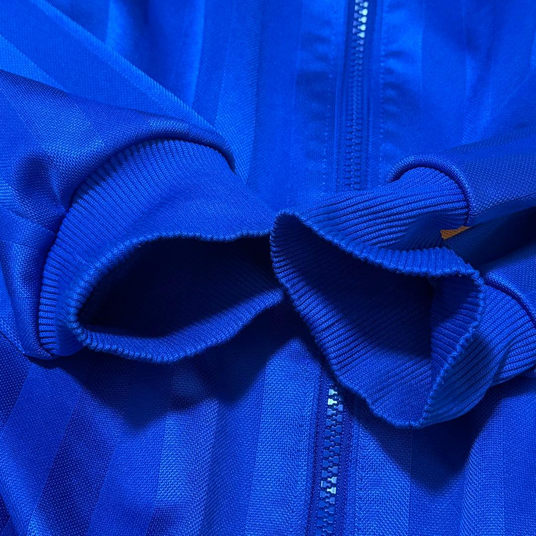 PUMA 日本製 ジャージ セットアップ 90s ブルー×オレンジ O サイズ