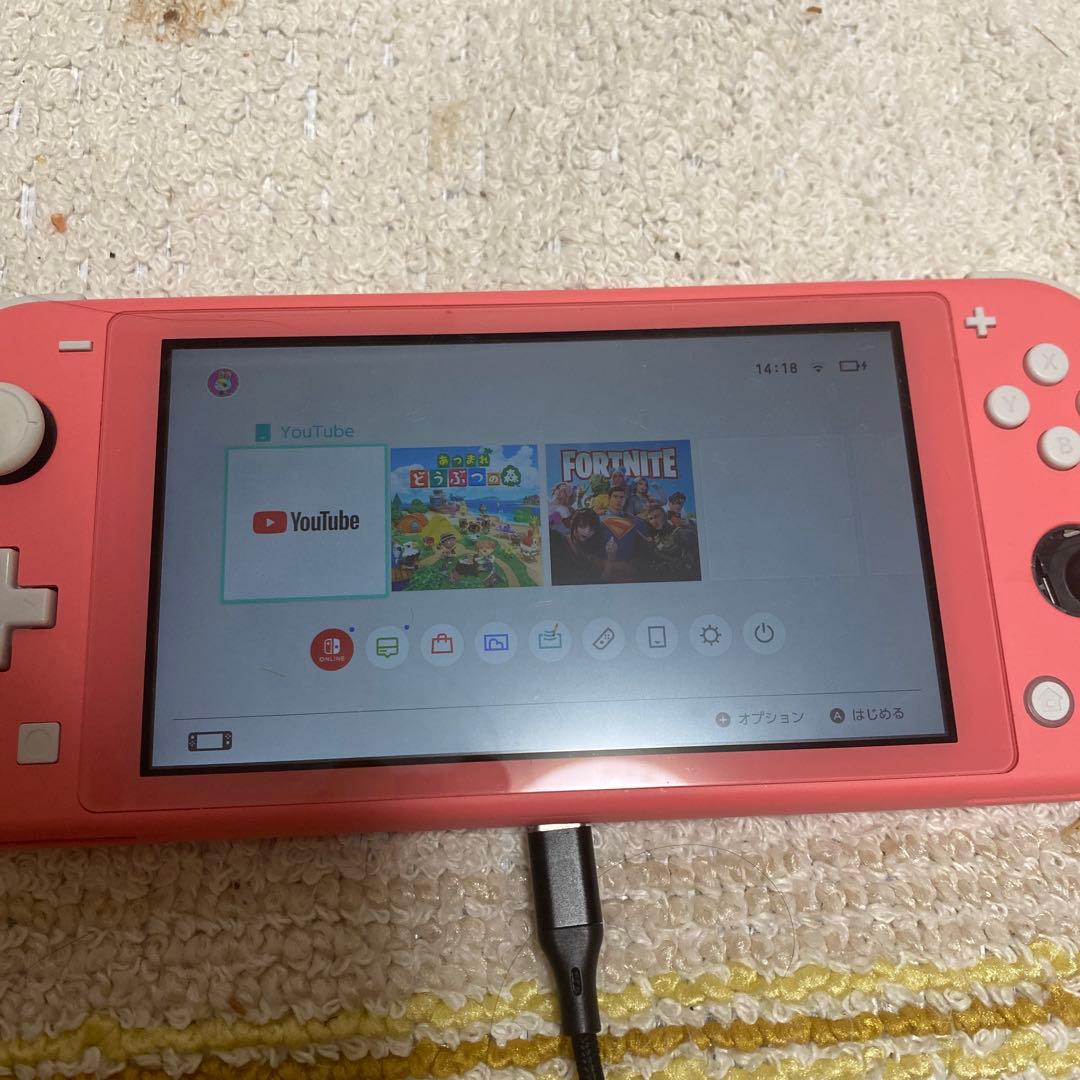 Nintendo Switch Lite ピンク 本体専用ページ