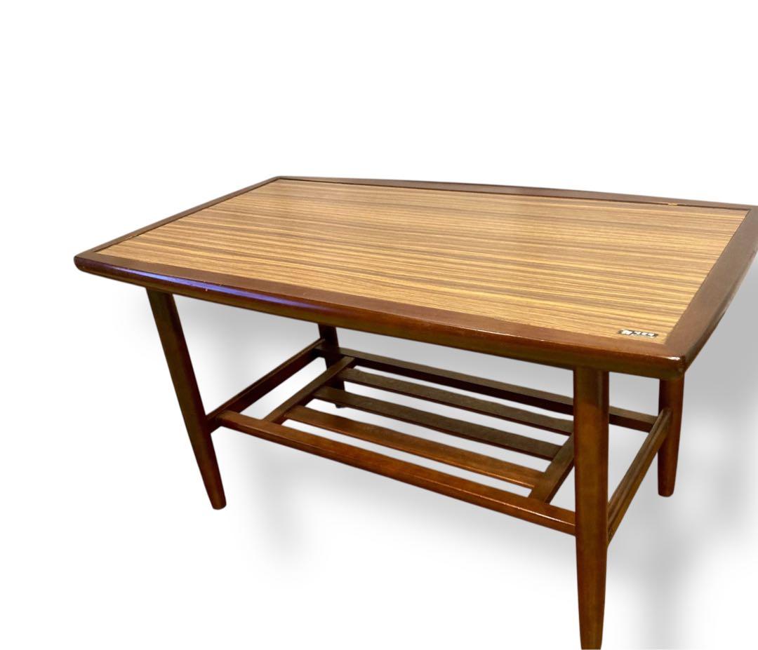 【オールドカリモク 】当時物　テーブル　G5095 ヴィンテージ 家具