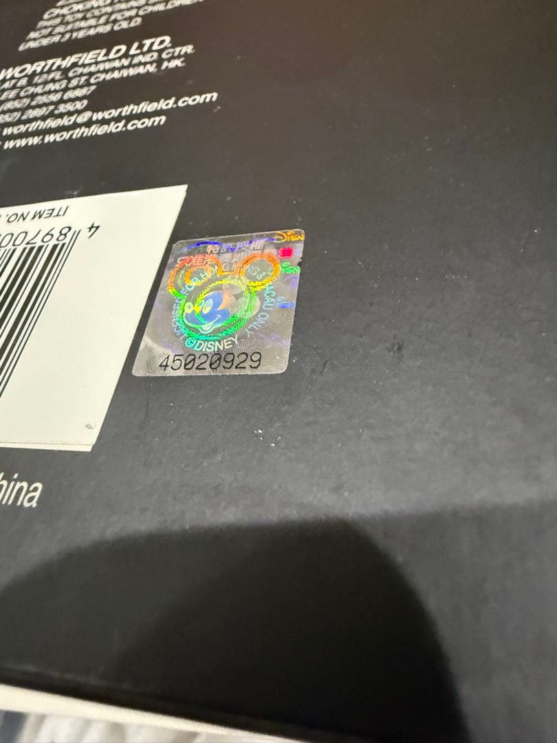 【新品未使用】ヴンテージミッキーマウス限定フィギュア香港製★未展示品