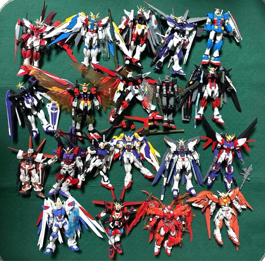 ガンダム プラモデル 1/144 まとめ 75体