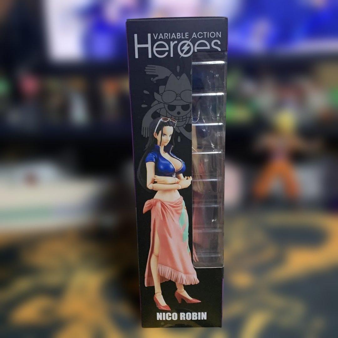 【開封】ワンピース ヴァリアブルアクションヒーローズ ニコ・ロビン フィギュア