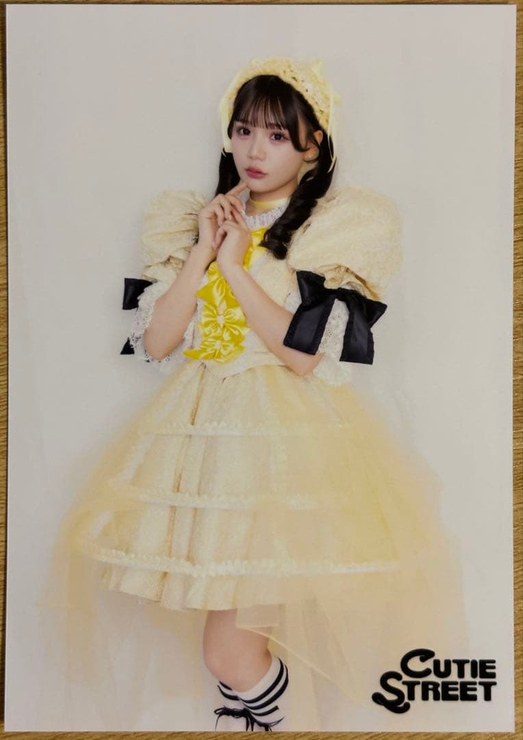 CUTIE STREET きゅーすと　古澤里紗　トクポ　生写真