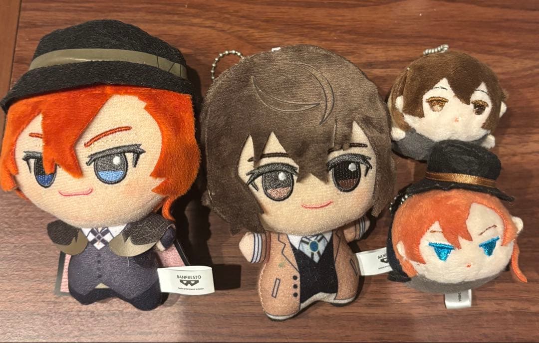 くじ引き堂A賞 ちびぐるみ もちマスミニ 文豪ストレイドッグス 中原中也 太宰治