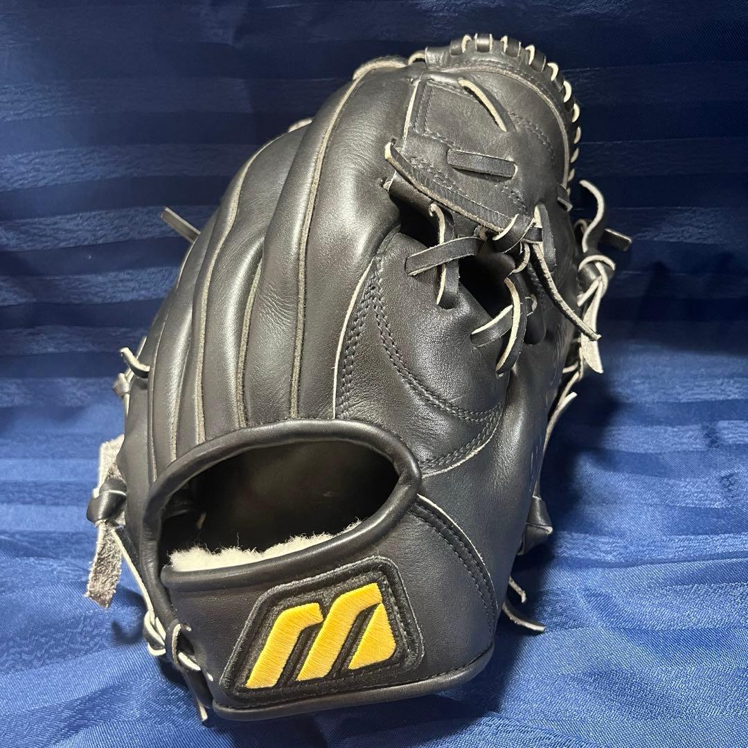 ミズノプロ 硬式グローブ 仁志モデル　坪田信義名人作　Mマーク　希少品　黒