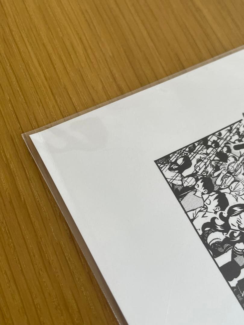 【新品未開封希少】　背すじをピン！と　鹿高競技ダンス部へようこそ　複製原画