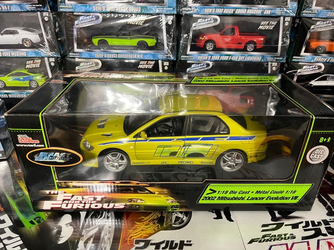 FAST&FURIOUS LANCER EVOLUTION ⅤⅡ 1/18