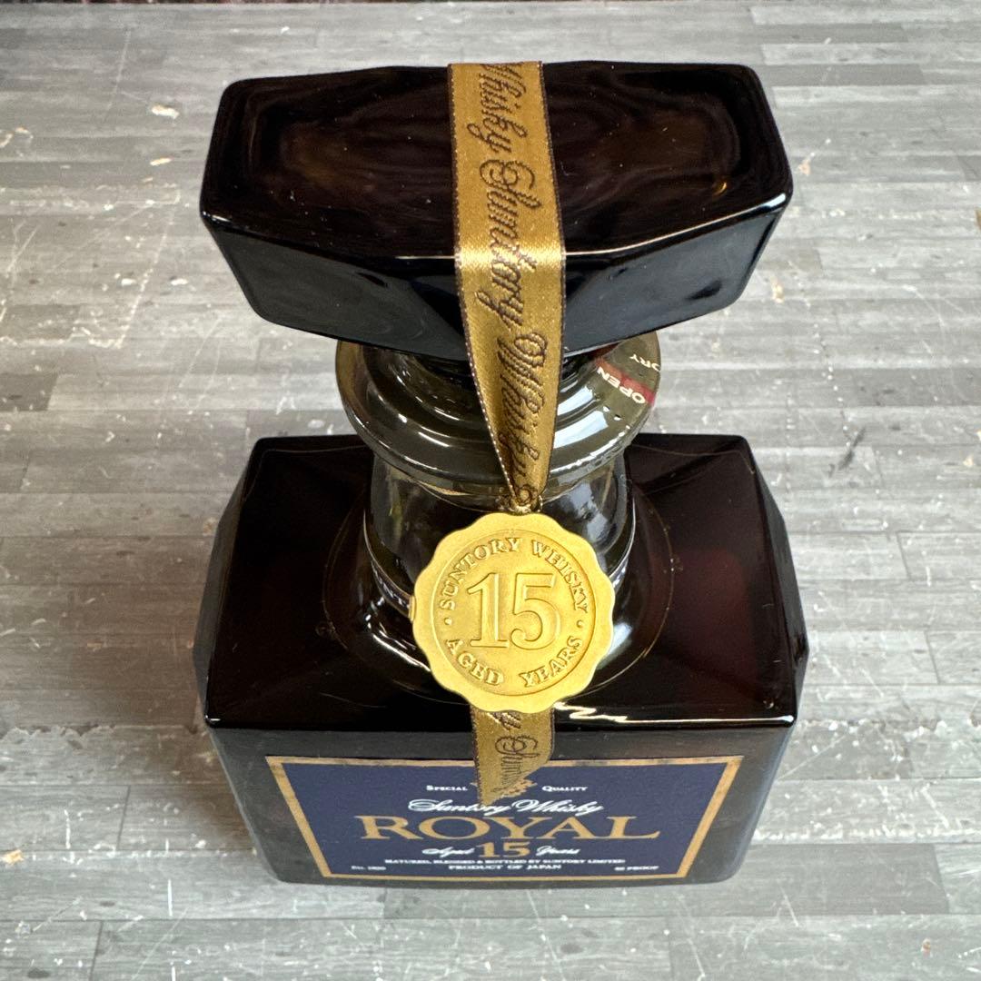 ⑤未開封 サントリーウイスキー  15年 700ml　お酒