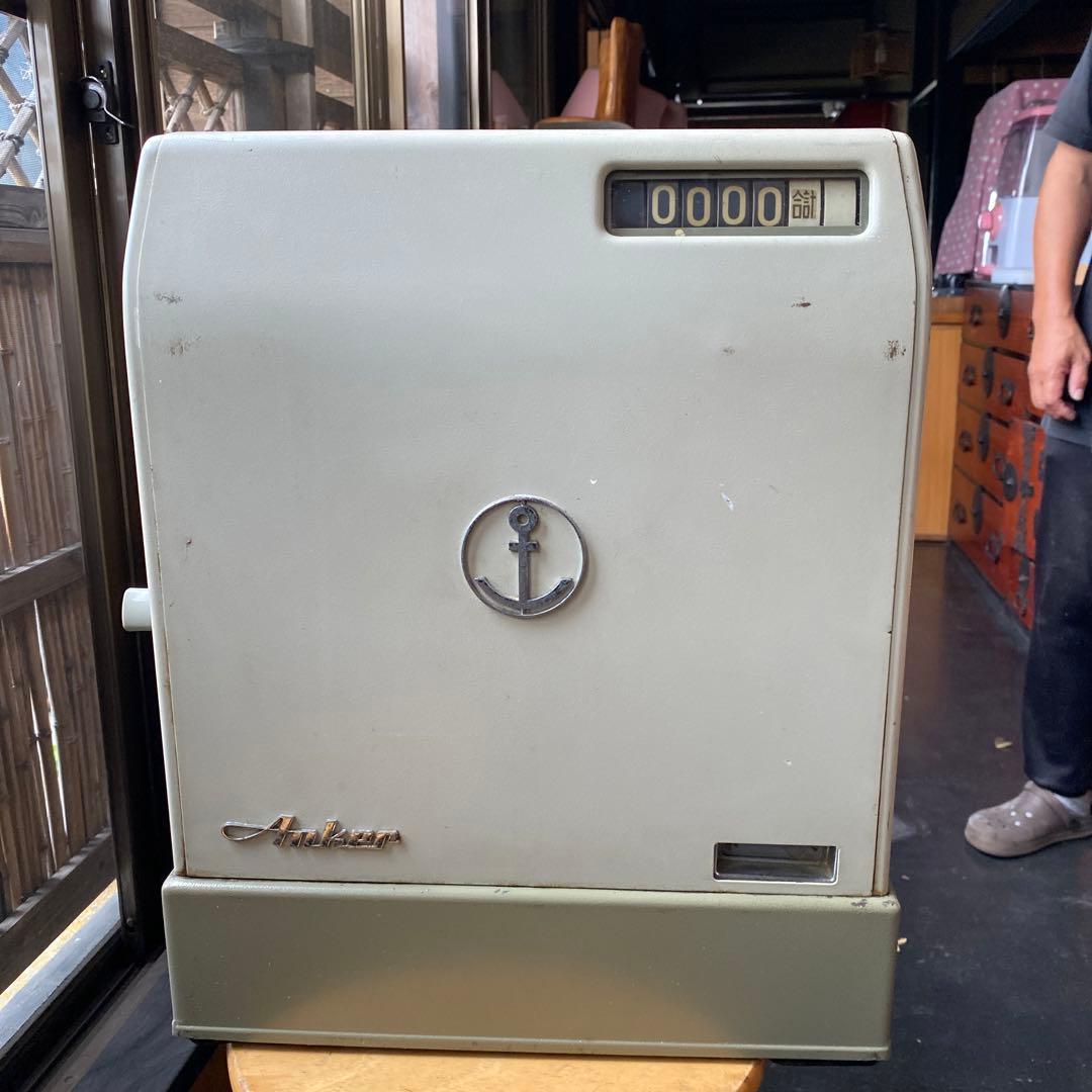 古道具　昭和レトロ　レジスター　アンティーク