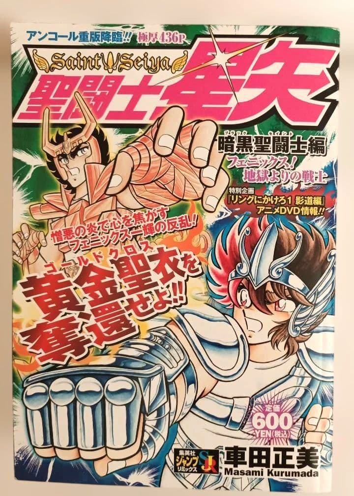 聖闘士星矢 暗黒聖闘士編 フェニックス!地獄よりの戦士 436ページ 600円