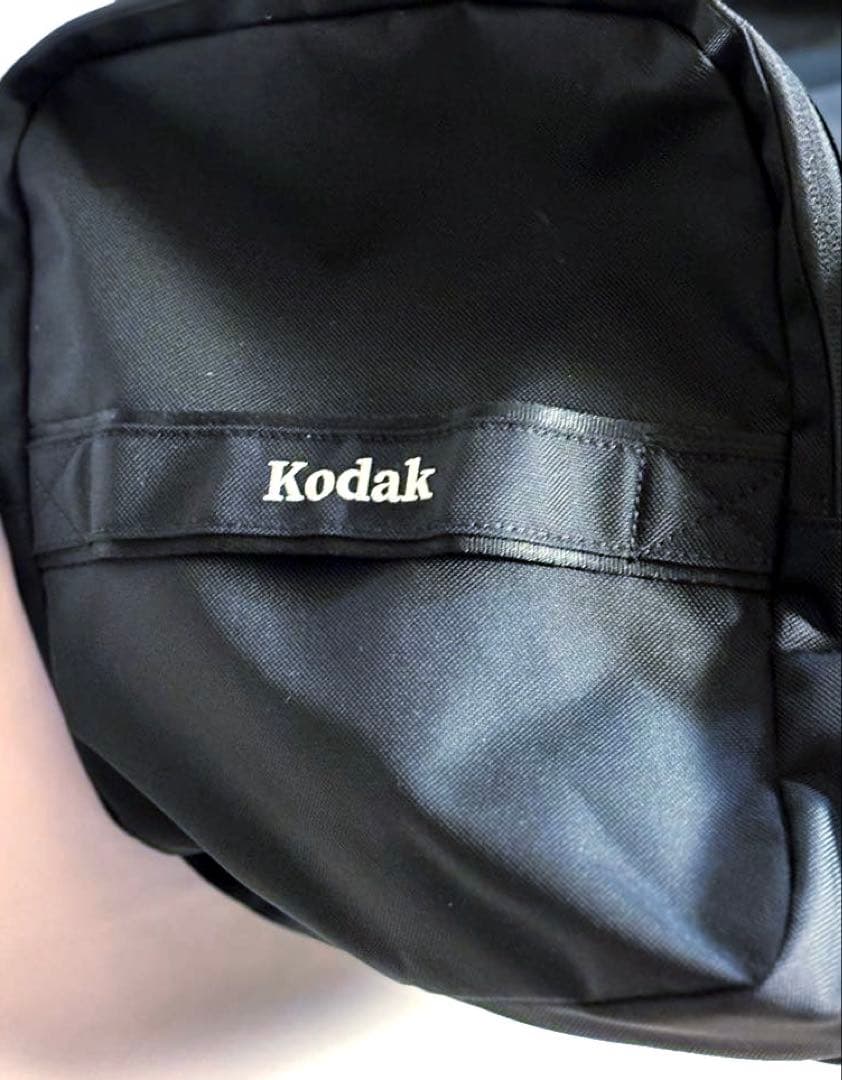 【新品未使用】KODAKアパレル ミディアムボストンバッグ 黒