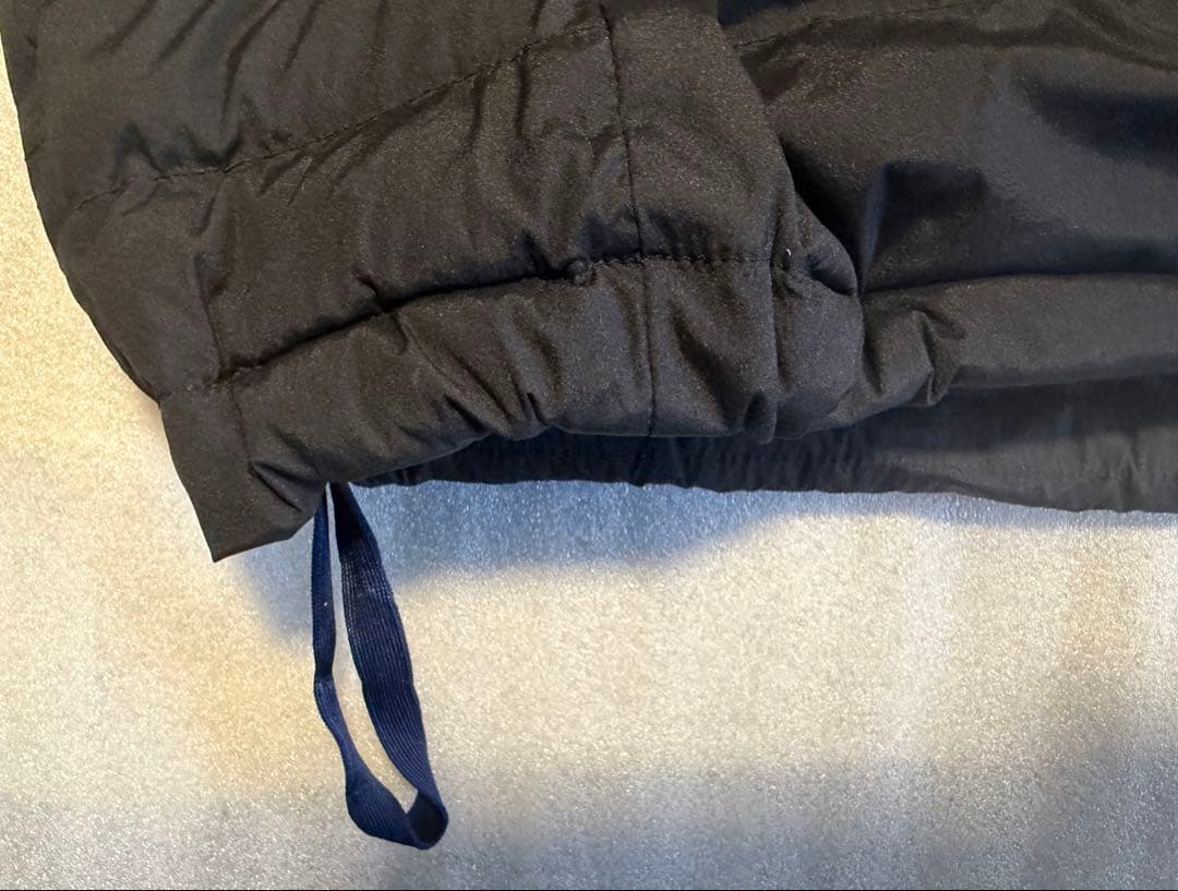 パーリーゲイツ 中綿ダウン黒 ブリーフィング FR2 PGG ゴルフ パーカー