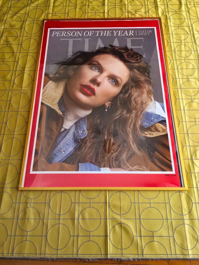 TIME誌恒例の2023年「今年の顔」表紙3デザイン　TIMEポスター
