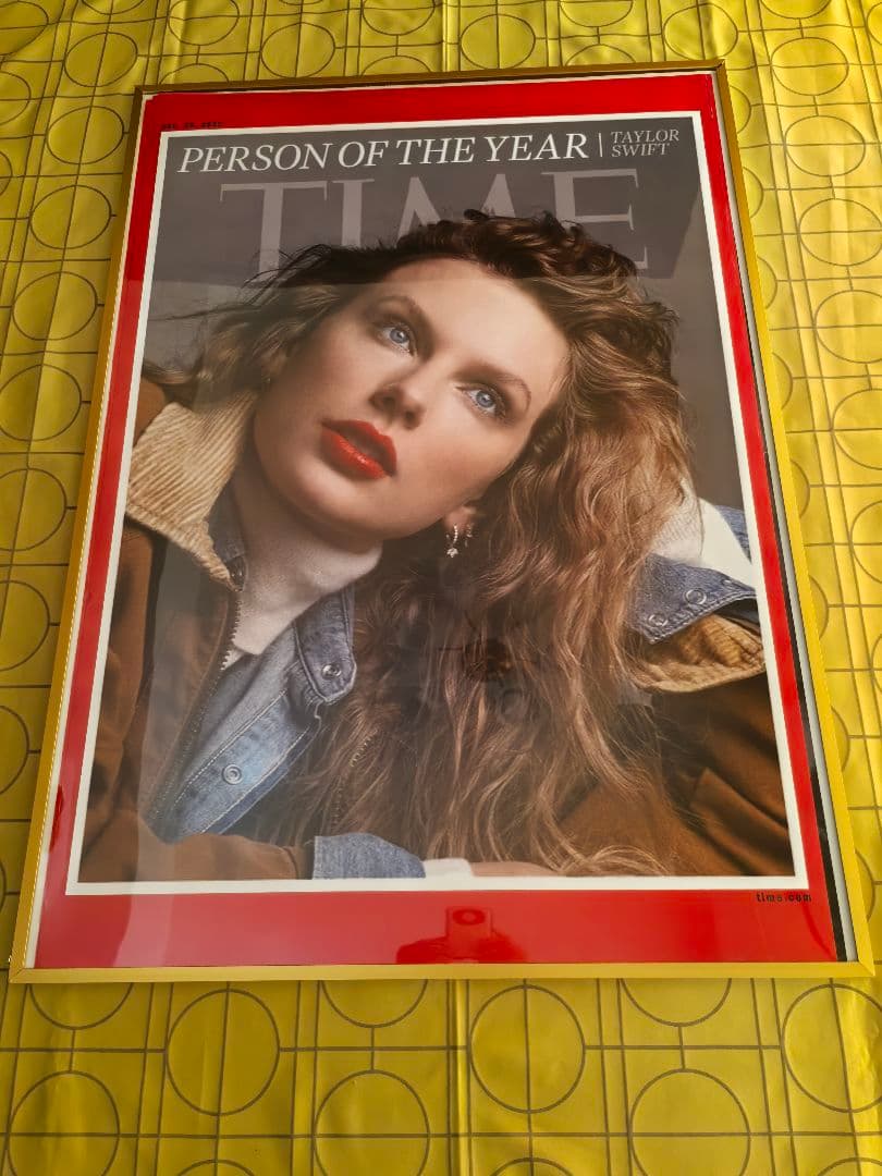 TIME誌恒例の2023年「今年の顔」表紙3デザイン　TIMEポスター