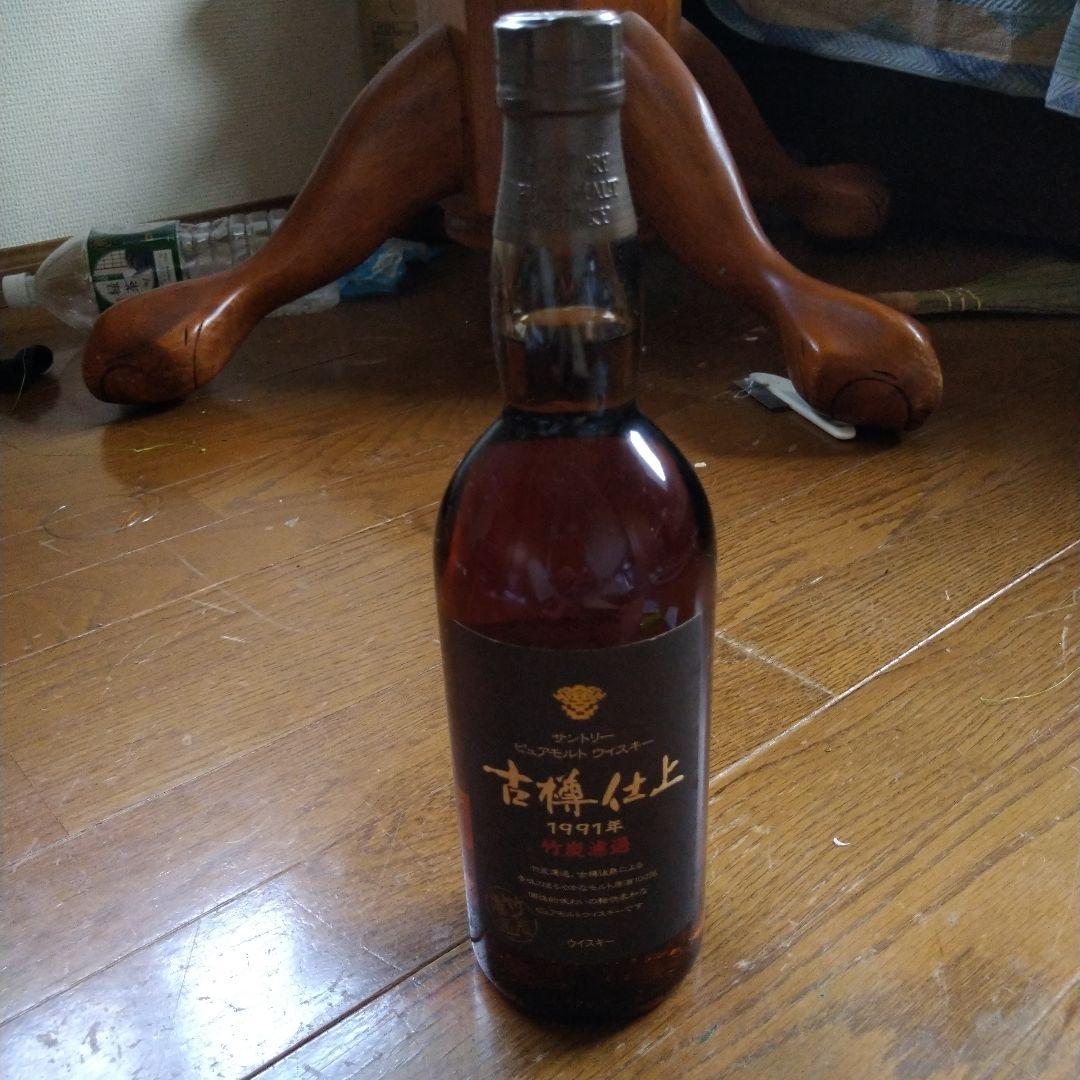 サントリー　ピュアモルトウイスキー　古樽仕上　1991年