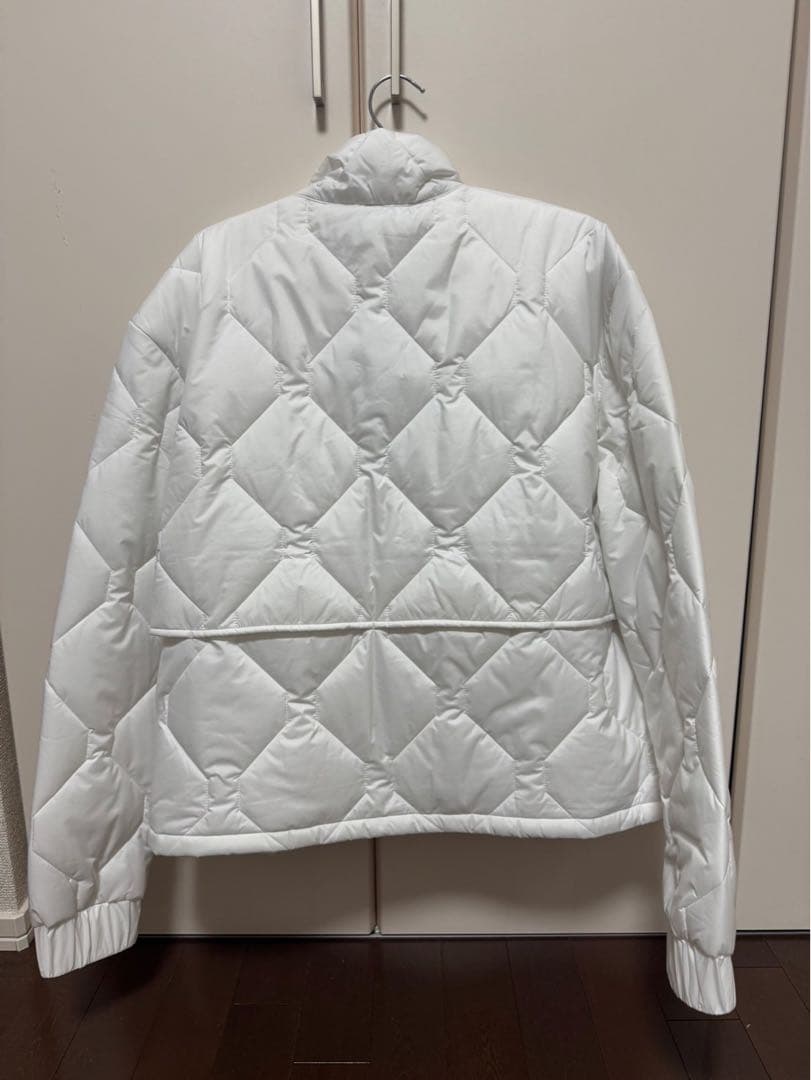 リンドバーグ　ホワイト キルティングジャケット&スカート　上M下S セットアップ