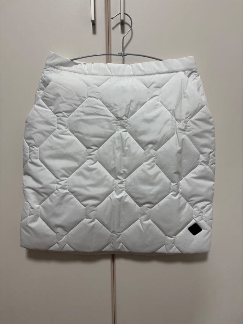 リンドバーグ　ホワイト キルティングジャケット&スカート　上M下S セットアップ