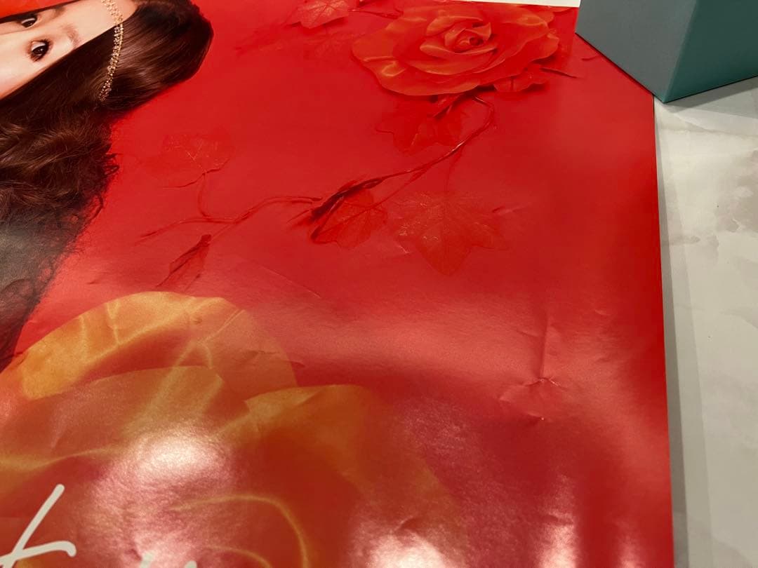 西野カナ　直筆サイン入りポスター 『Thank you, Love』