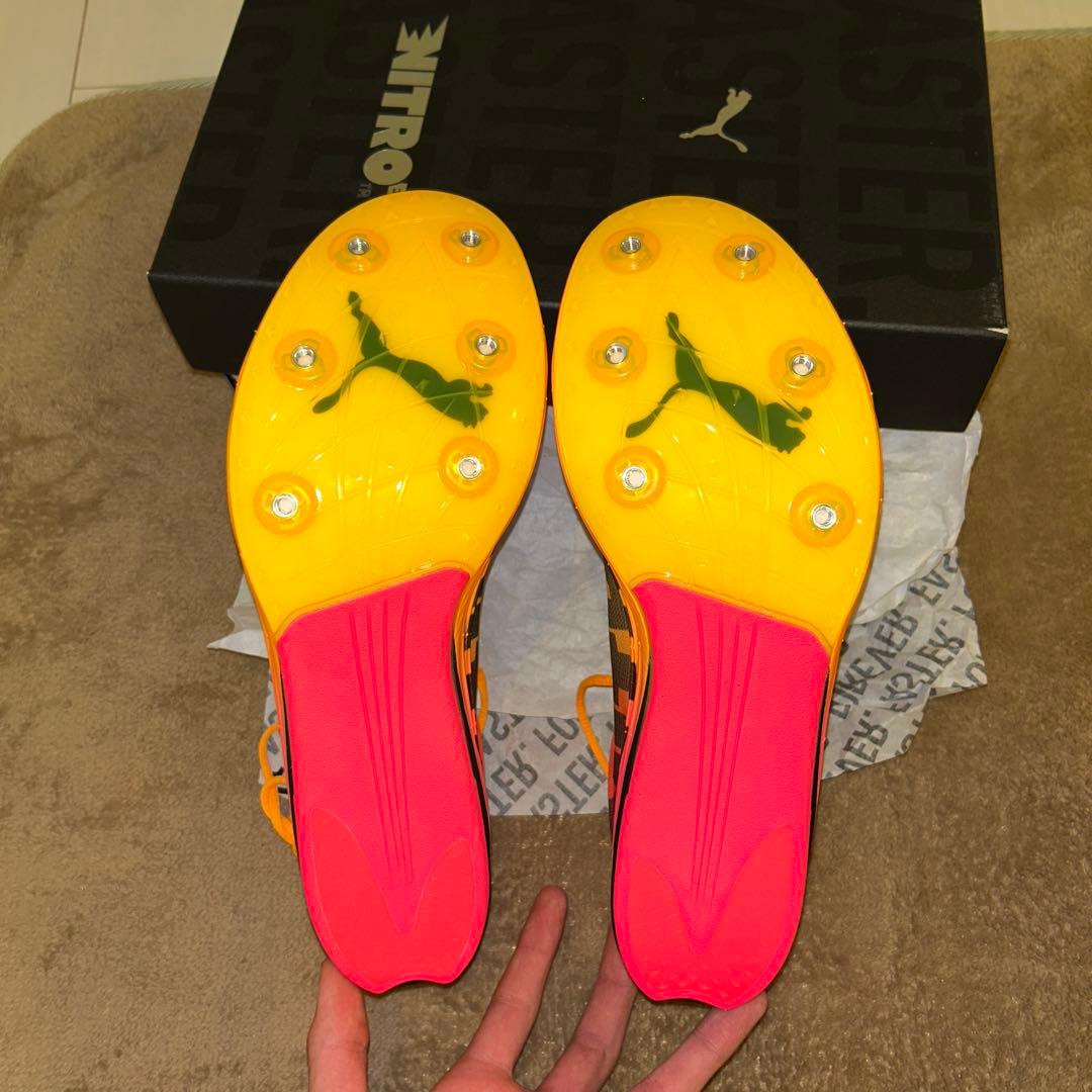 【超美品】プーマ エヴォスピード ロングディスタンス ニトロ エリート