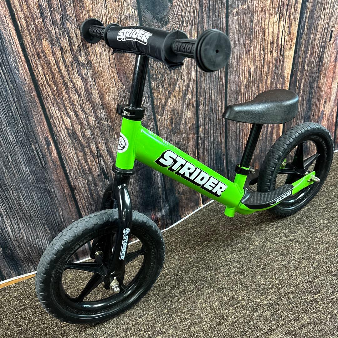 STRIDER 12インチ バランスバイク グリーン