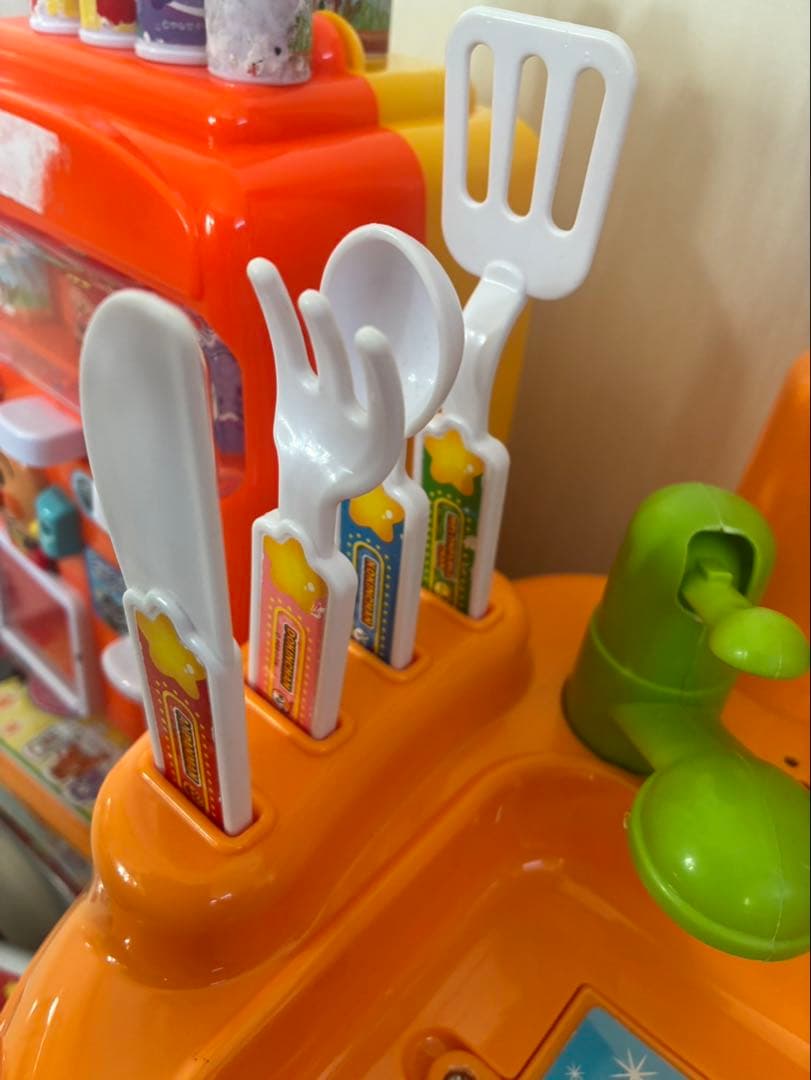 アンパンマン　お料理ショー　キッチン　レジ　おままごと　まとめ売り