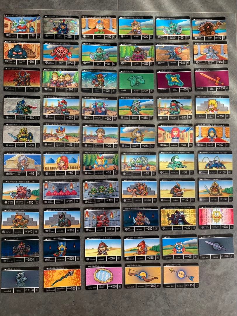 【希少】SDガンダム外伝 カードダス 全818枚 当時物