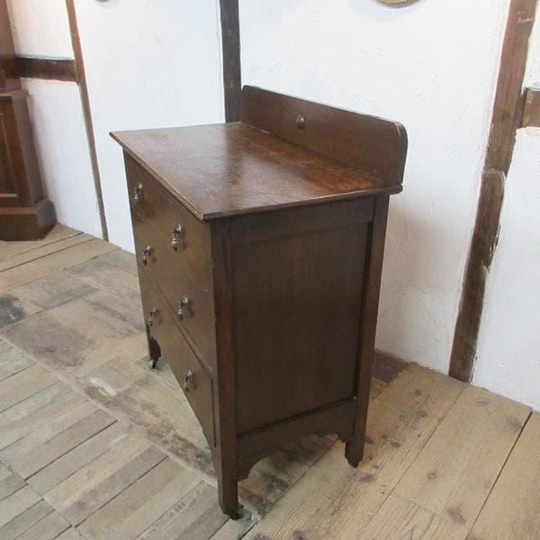 イギリス アンティーク 家具 チェスト ドロワーズ 3段引き出し 6093e