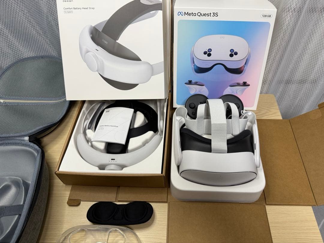 美品です　 Quest 3S 128GB VR KIWI バッテリー