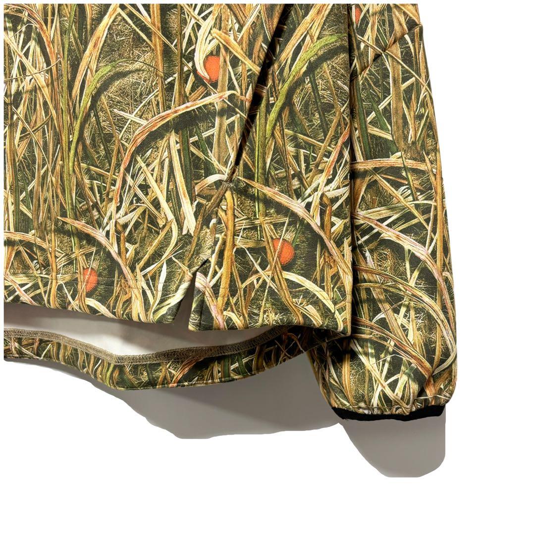 新品 ラッセルノ ゴルフ パターン リフレクター ライト フーディー カモ XL