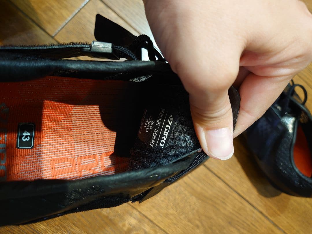 GIRO PROLIGHT TECHLACE 43 サイクリングシューズ　①