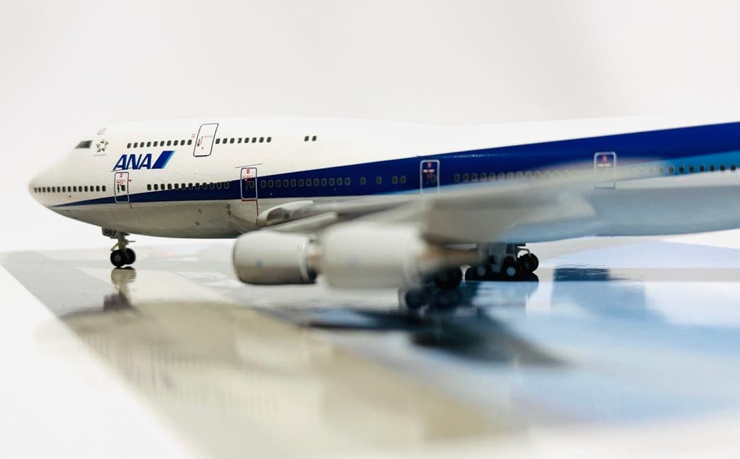 全日空商事 1/400 ANA B747-400 ラストフライトNH40081