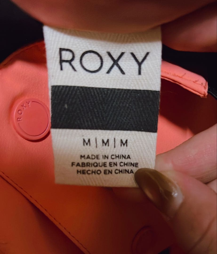 【美品】ROXYスキースノーボードウェア上下セット (サイズ上L・下M)