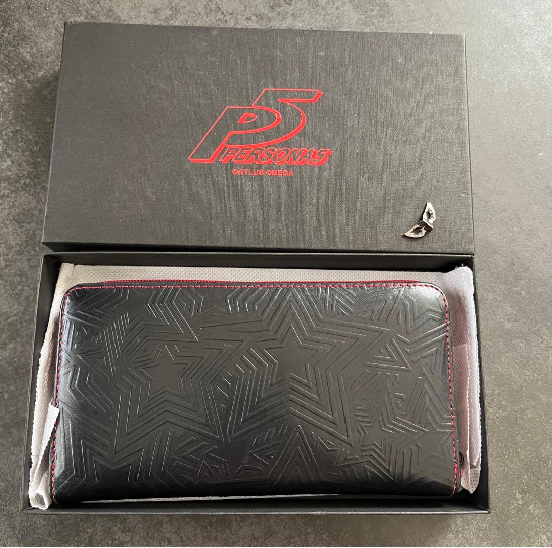 ペルソナ5　スーパーグルーピーズ　 雨宮蓮　す　主人公　ジョーカー　財布　長財布