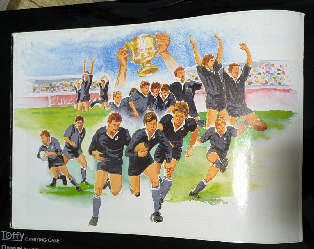 オールブラックス　歴代キャプテン　記念メダル