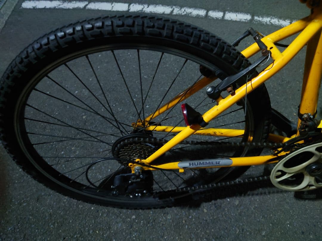 (引取り又はお届けご相談)HUMMER マウンテンバイク26インチ