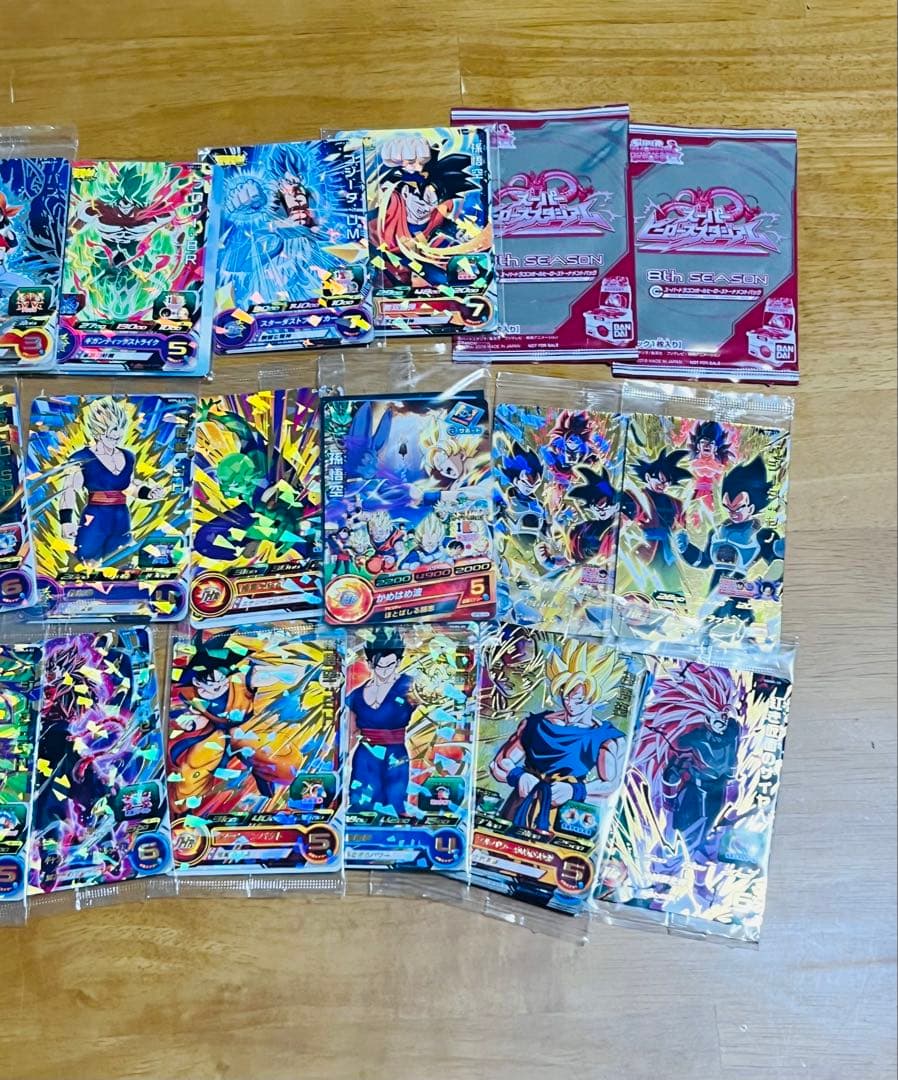 ドラゴンボールヒーローズ未開封セット❗️