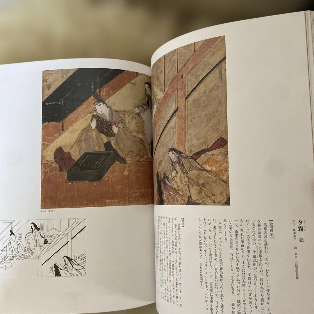 国宝源氏物語絵巻 図録　徳川美術館