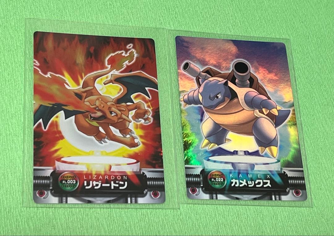 ポケモンカード リザードン カメックス 図鑑カード