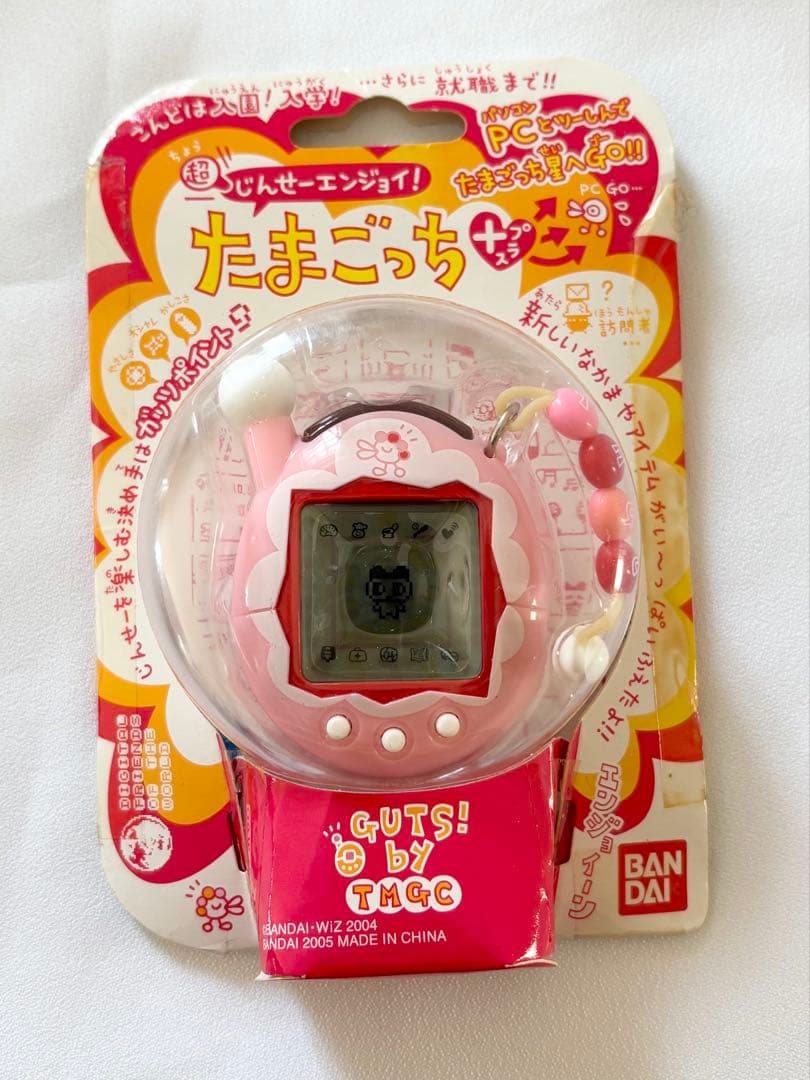 新品未開封　たまごっち　プラス　超じんせーエンジョイ　フリル　ぴんく