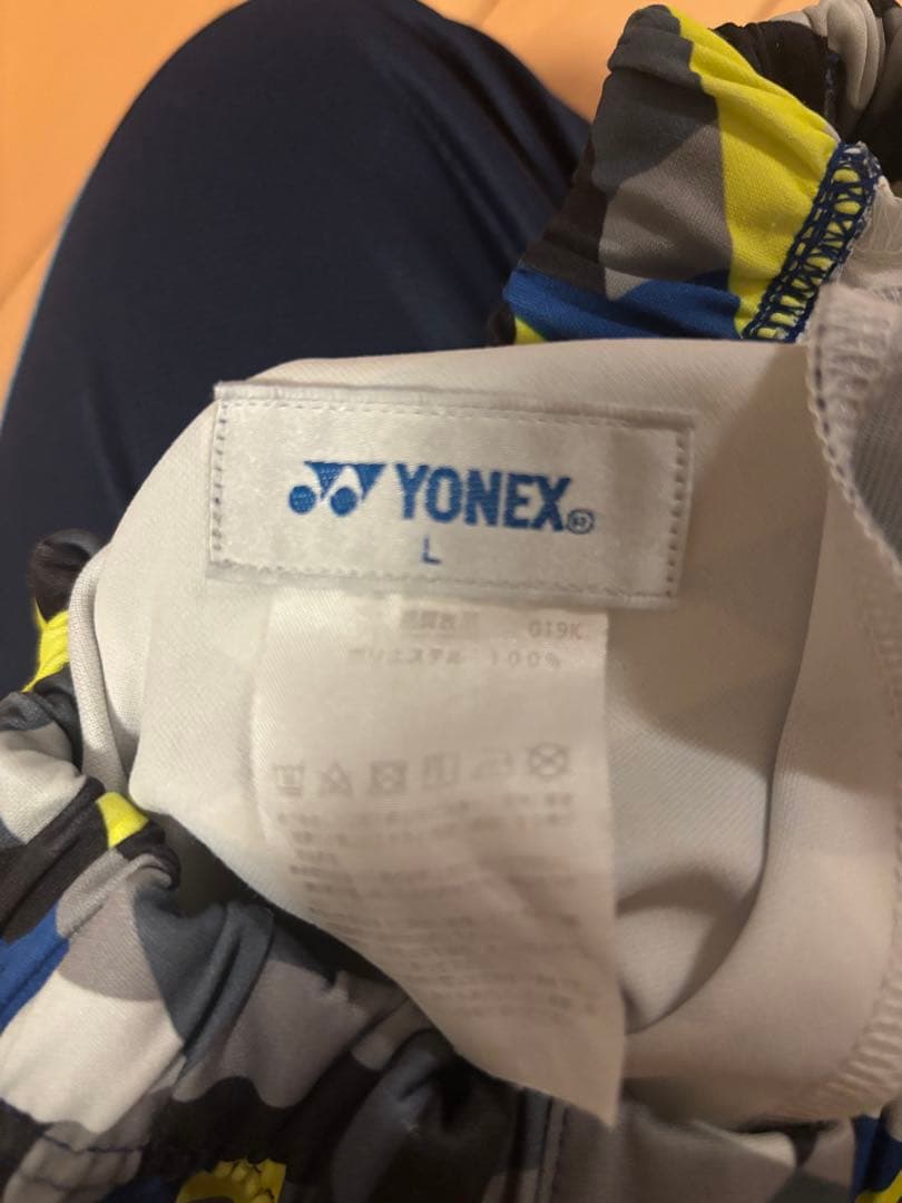 YONEX 幾何学模様 パンツ Lサイズ