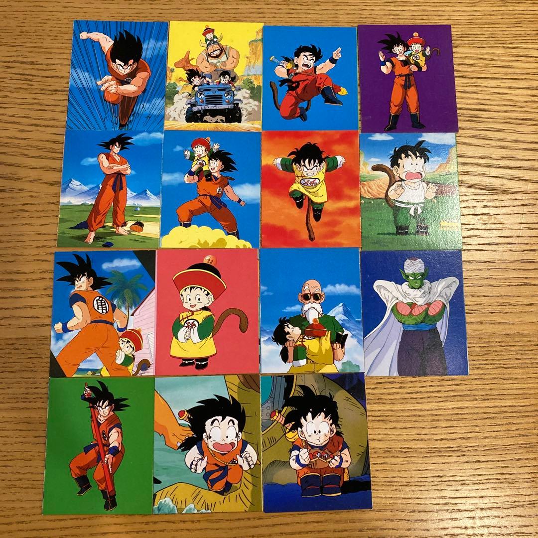 アマダ 1980年代 ドラゴンボールカード39枚セット　激レア当たりカードあり
