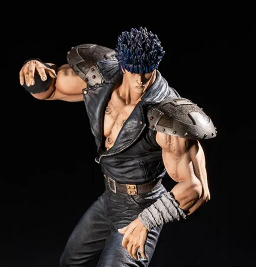 北斗の拳 フィギュア　ケンシロウ　レザージャケットver PVCマテリアル製