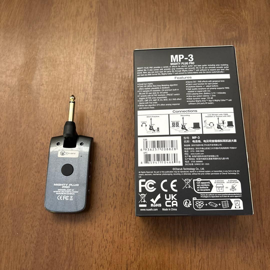 ギター NUX MIGHTY PLUG PRO MP-3