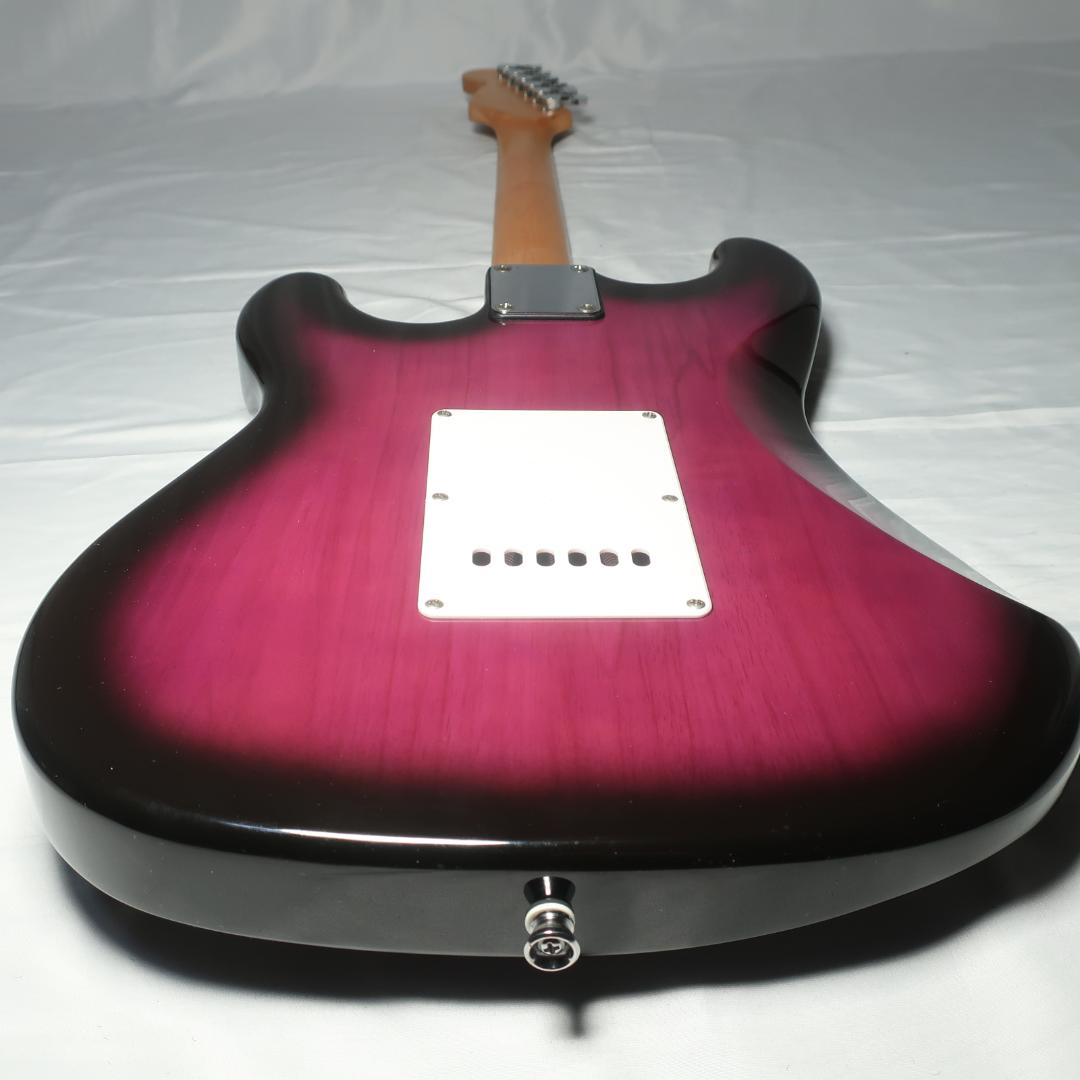 美品 SELDER ストラトタイプ エレキギター パープル