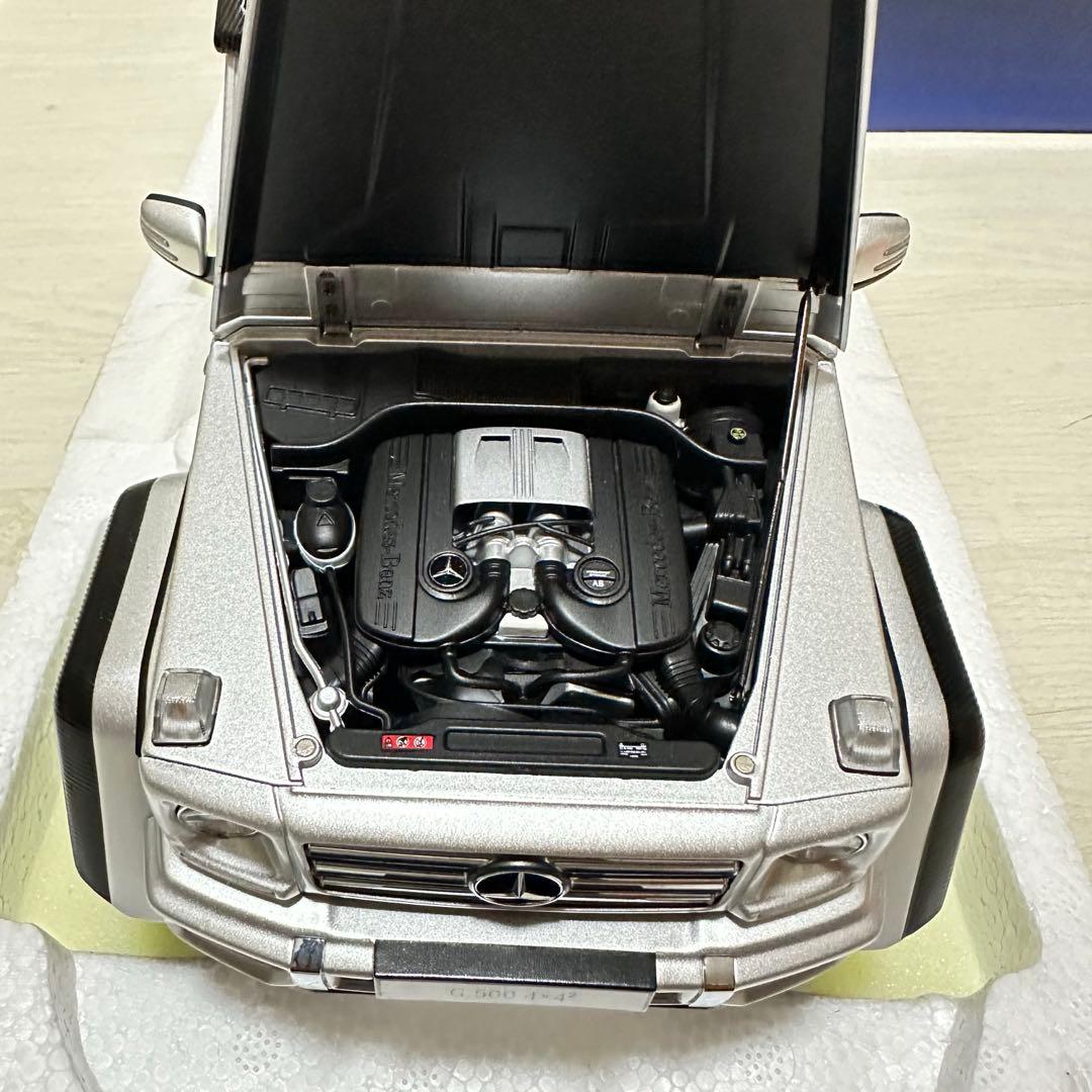AUTO art 1/18 オートアート メルセデスベンツ G500 シルバー