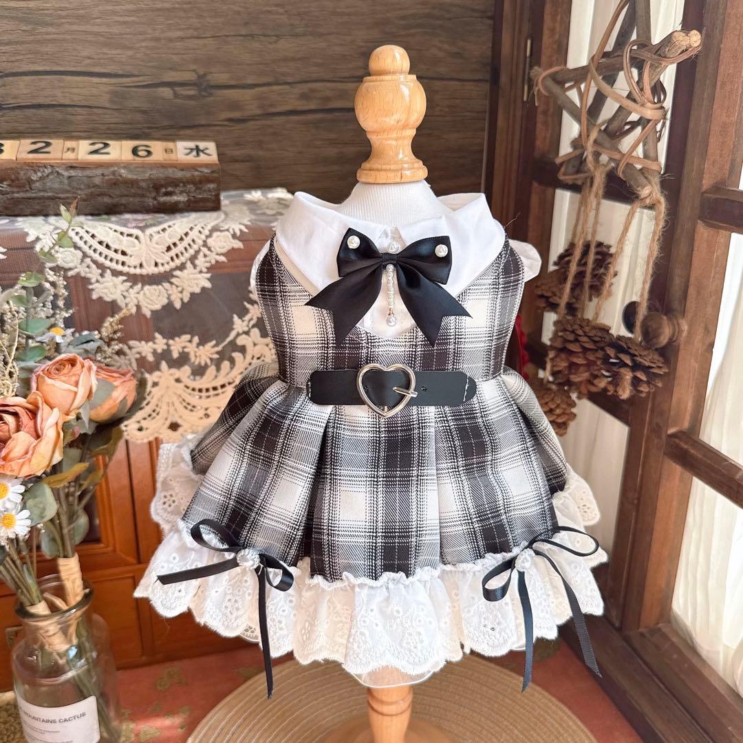 ちえり様犬服　猫服　ハンドメイド　ワンピース　わんちゃん